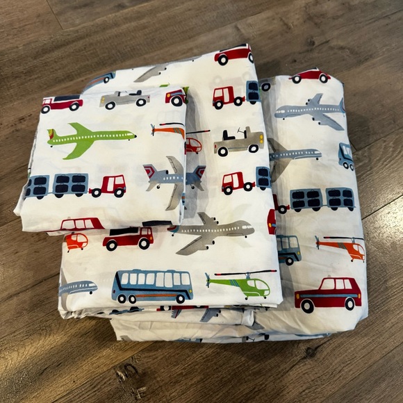 Pottery Barn | Bedding | Pottery Barn Kids Brody Twin Sheets Complete ...